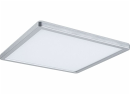 Paulmann Stropní svítidlo Stropní světlo ATRIA SHINE LED Podsvícení 16W 1600lm 293x293mm 3000K 230V Matný chrom / Plast