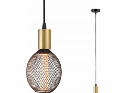 Paulmann stropní svítidlo RAVI stropní svítidlo E27 max.60W IP44 230V zlatá / matná černá / kov