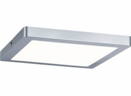 Paulmann Atria LED panelové stropní svítidlo 220x220mm 20W 2700K Matný chrom 230V plast