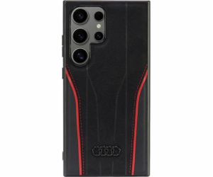 Audi Originální kůže MagSafe S24 Ultra S928 černo-červený...