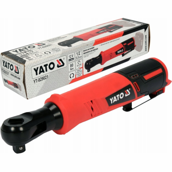 Yato YT. RÁČNA 12V 80Nm 1/2... BEZ NABÍJEČKY A AKUMULÁTORU