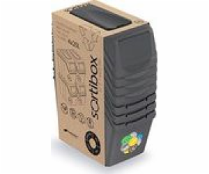 SortiBox odpadkový koš na segregaci černý (ISWB20S4-405U)