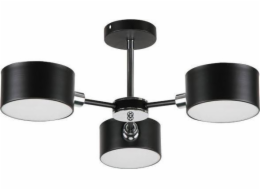Závěsná lampa Mdeco ELM3020/3 BL 8C MDECO stínidlo na lampu stínidlo molekulární černý chrom