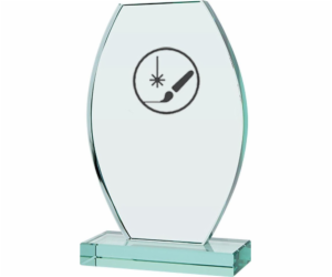 Victoria Sport Gravírovaná skleněná trofej s pouzdrem + v...