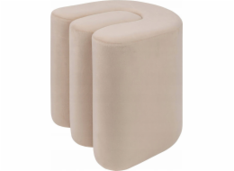 Atmosphera Čalouněný Pouf Beige BOLAN