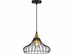 GTVP Lotte OS-LOT-11-DEC závěsná lampa závěsná 1x40W E27 černá/zlatá