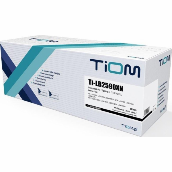 Náhradní černý toner Tiom TN-2590XL (Ti-LB2590XN)