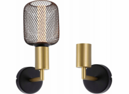 Paulmann Wall Lamp Nástěnná lampa RAVI E27 max.60W IP44 230V zlatá / matná černá / kov
