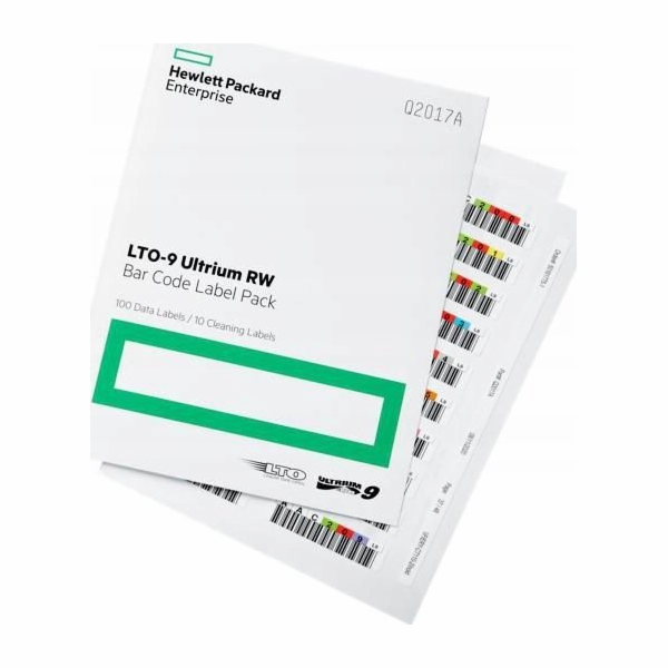 HPE HPE Q2017A Štítek s čárovým kódem Vícebarevný