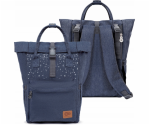 Batoh KinderKraft\Moonpack Confetti Denim Taška do kočárku