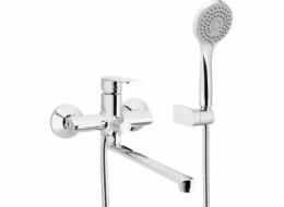 Vanová baterie 4428-715-00 / KFA / ACHÁT / VAŇOVÁ A UMYVADOVÁ S BODOVOU SPRCHOU, CHROM.