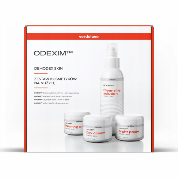 ODEXIM_SET Nuzeniec čisticí fluid 150ml + ranní krém na o...