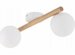Stropní svítidlo TK Lighting TK Lighting Elyon Wood 6846 stropní svítidlo 2x G9 bílá/dřevěná