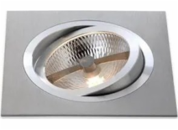 BPM Osvětlení Stropní bodové svítidlo halogenové BPM 1x100W G53 QR111 hliník A3050