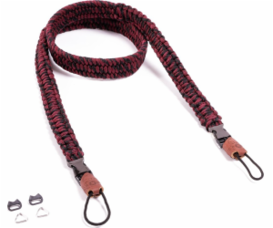 Genius C-ROPE Kameragurt Traveler od Paracord 125cm Red D...