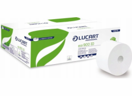 Cliro Lucart Eco 900 ID - Toaletní papír, 2 vrstvy, 202 m, sběrový papír 12 rolí