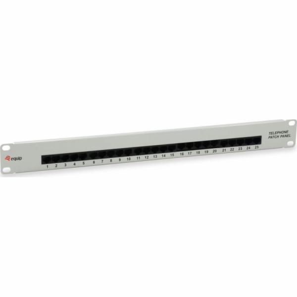 Equip Equip Patchpanel 25x RJ45 Cat3 19 UTP 1HE ISDN hell...