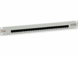 Equip Equip Patchpanel 25x RJ45 Cat3 19 UTP 1HE ISDN hellgrau