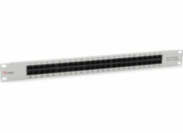 Equip Equip Patchpanel 50x RJ45 Cat3 19 UTP 1HE ISDN hellgrau