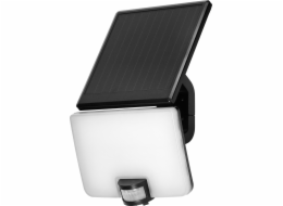 Orno SOLIS LED 10W světlomet, solární světlomet s PIR pohybovým senzorem, 1200lm, IP54, 4000K, 3000 mAh, černá