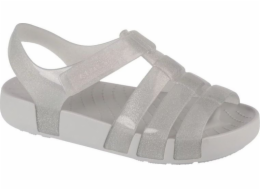Crocs Crocs Isabella Glitter Dětské sandály 209836-0IC šedá 30/31