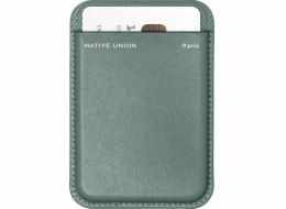 Native Union Native Union (Re)Classic Wallet – kožená peněženka kompatibilní s MagSafe (břidlicově zelená)