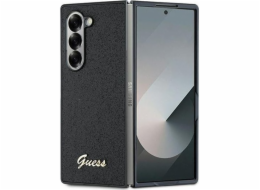 Guess Guess GUHCZFD6HGGSHK Z Fold6 F956 černá/černá 4G Glitter Script