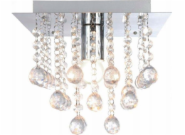 Reality Stropní svítidlo Reality Lancaster Crystal 627801-06 Stropní svítidlo 1x60W E27 Chrome