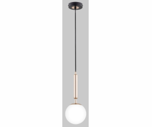 Alfa Volda Picolo bílá závěsná lampa 1-světle černá/zlatá...