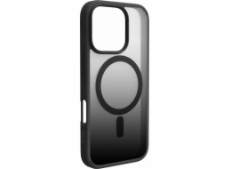 Silikonové pouzdro Puro Puro Gradient MagSafe pro iPhone 16 Pro – černé