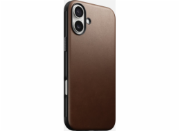 Kožené pouzdro Nomad Nomad Modern, hnědé - iPhone 16 Plus