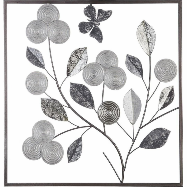 Atmosphera Nástěnná dekorace Florale metal