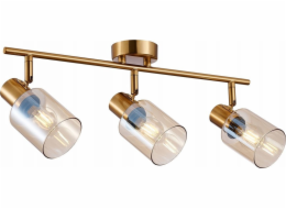 Italux Italux Santia SPL-65342-3-BRO-AMB stropní svítidlo 3x40W E14 mosaz/jantarová