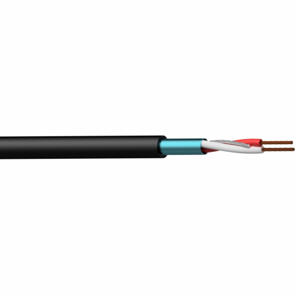 Procab Mikrofonní kabel PROCAB BMC224/1, 2 x 0,22 mm2 (100m)
