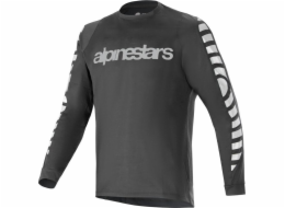 Alpinestars ALPINESTARS A-DURA DRI OSCAR LS JERSEY, černý reflexní Velikost: M