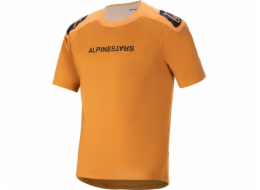 Alpinestars ALPINESTARS A-ARIA POLARTEC SWITCH SS JERSEY, tmavě zlatá Velikost: M