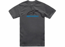 Tričko Alpinestars ALPINESTARS ALWAYS 2.0 CSF TEE, Charcoal/White/Blue Velikost: S