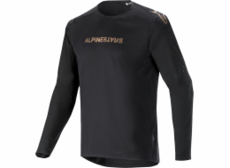 Alpinestars ALPINESTARS A-ARIA POLARTEC SWITCH LS JERSEY, Black Velikost: S