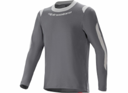 Alpinestars ALPINESTARS A-DURA DRI WOOL LS JERSEY, tmavě šedá Velikost: XL