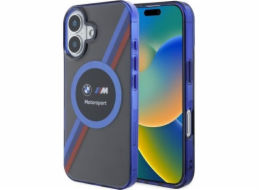 BMW BMW BMHMP16S23HTPUK iPhone 16 6.1 černo/černé pevné pouzdro Motosport IML Circle MagSafe