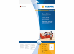 Herma InkPrint 8895 lesklé štítky, A4, 210 x 297 mm, lesklý papír, 10 ks (8895)