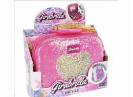 Nice Suitcase Make Up Girabrilla pink with gold Nice