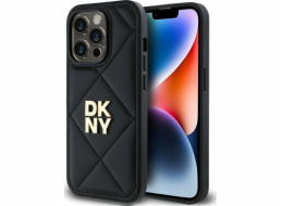 DKNY DKNY DKHCP14XPQDSLK iPhone 14 Pro Max 6.7 černá/černá prošívané logo
