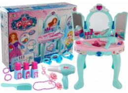 Lean sportovní toaletní stolek Beauty Set se zrcadlovým světlem