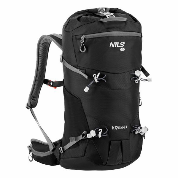 Černý turistický batoh Nils Extreme Kjolen 40l