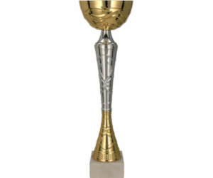 Victoria Sport Cup kovový zlato-stříbrný TUMA S