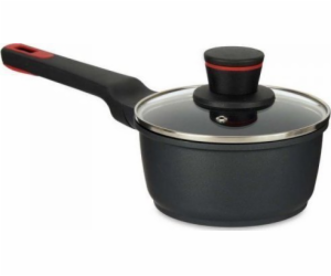 Kinvara roztavený černý hliníkový kastrol s poklicí (16 cm)