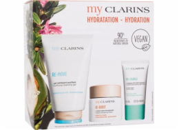 Clarins CLARINS SET (RE-MOVE DETOXIFY DERMO-ČISTÍCÍ GEL 125ML + RE-BOOST HYDRA-ENERGIZUJÍCÍ KRÉM 50ML + RE-CHARGE DETOX-REPLUMPING NOČNÍ MASKA 15ML)