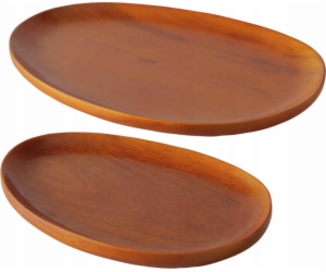 Sada dřevěných podnosů Boltze TORIN, 20-29 cm