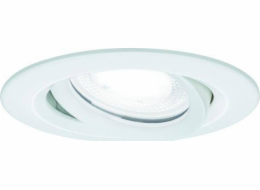 Paulmann Vestavné svítidlo Nova Plus IP65 pohyblivé 1x6W 230V4000K GU10 51mm Matt White/Aluminium